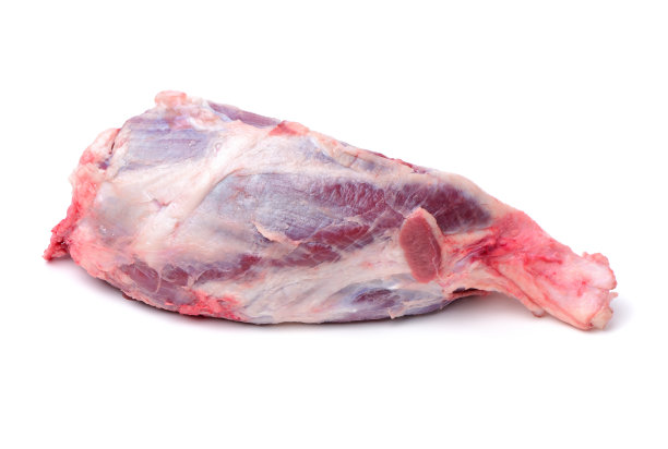 牛肉圆孤立在白色图片下载