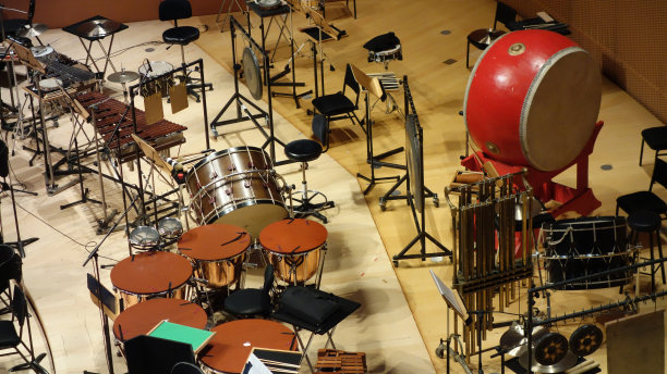 管弦乐队的打击乐器图片下载