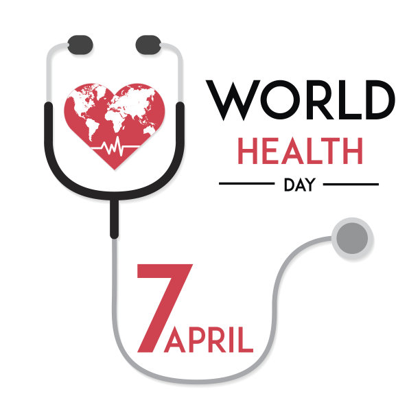 世界卫生日概念设计图片下载