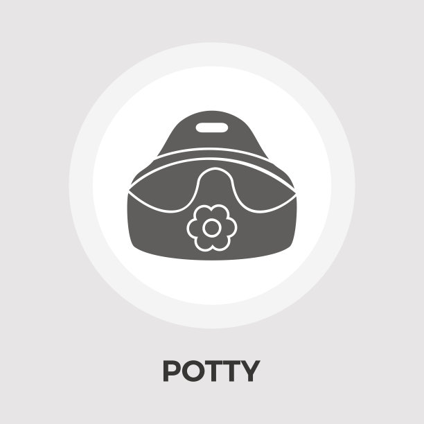 便盆矢量平面图标图片下载