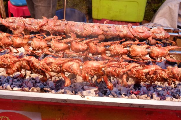 鹌鹑烧烤图片下载