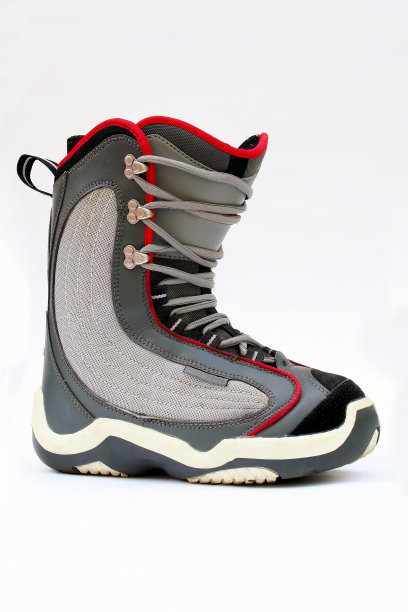 滑雪靴孤立图片下载