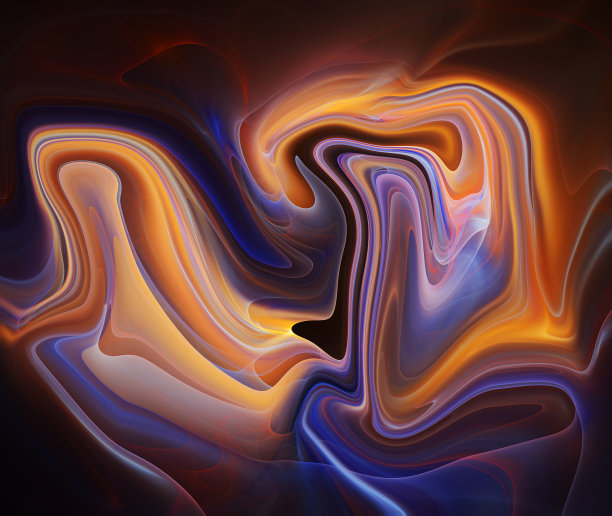 彩色迷幻液化背景图片下载