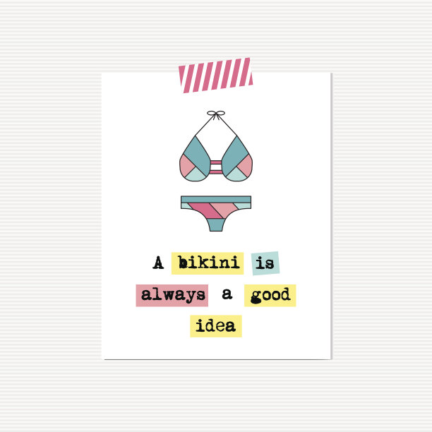 泳衣灵感卡图片下载