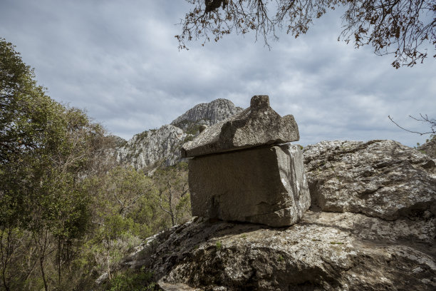 古墓葬，古城图片下载