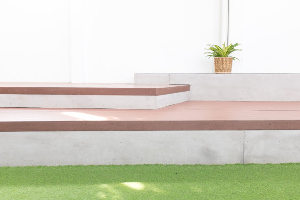 花盆和休闲空间图片下载