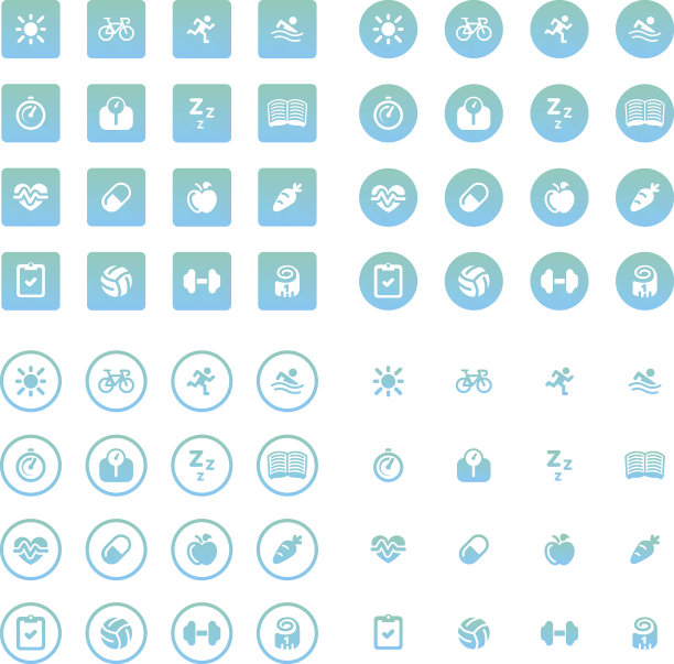 健身的图标图片下载