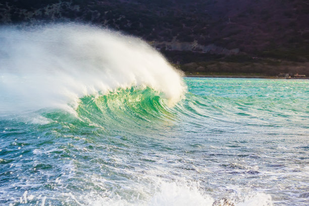 海浪图片素材ID：158492860