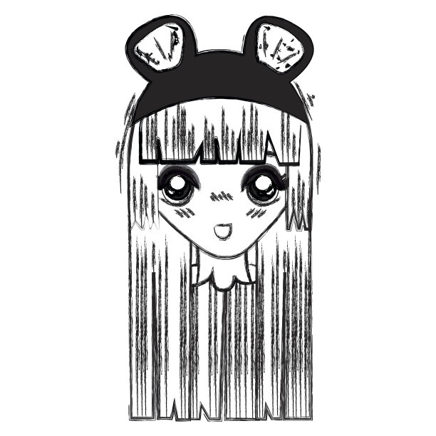 动漫漂亮惊喜的女人穿着戏服图片下载