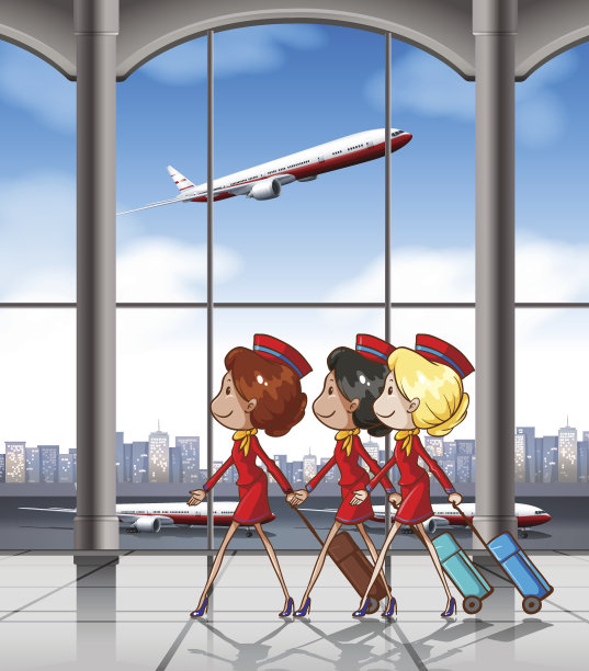 空乘人员图片下载