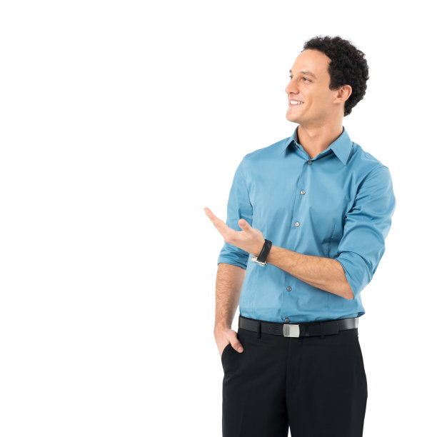 商人笑嘻嘻的图片下载