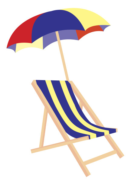 懒人和阳伞图片下载