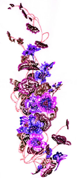 乌克兰民间刺绣，手工制作图片下载