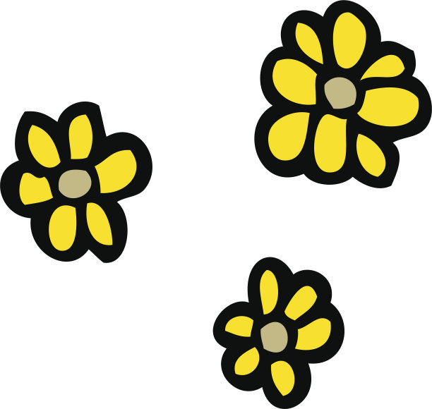 卡通花图片下载