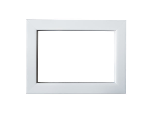 白色的木框，白色的背景。图片下载