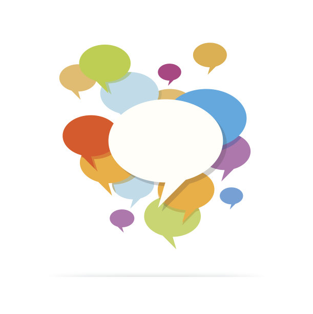演讲泡沫概念素材图片