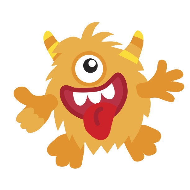 怪物矢量图图片下载