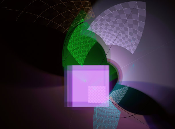 摘要分形背景图片下载