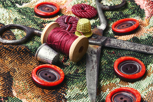 缝纫和针线活的自制工具图片下载