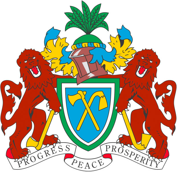 冈比亚的盾徽图片下载