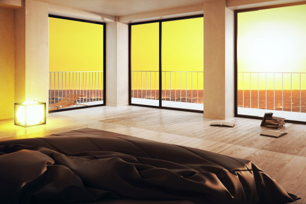 海景豪华卧室图片下载