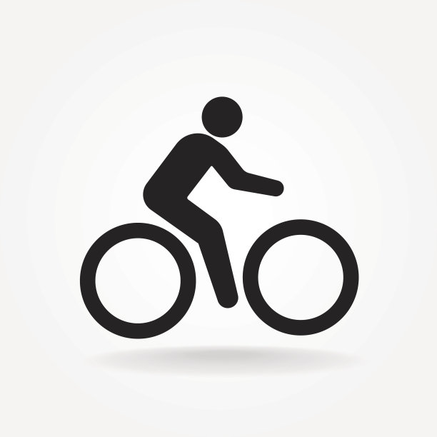 骑车人的标志，骑车人的标志图片下载