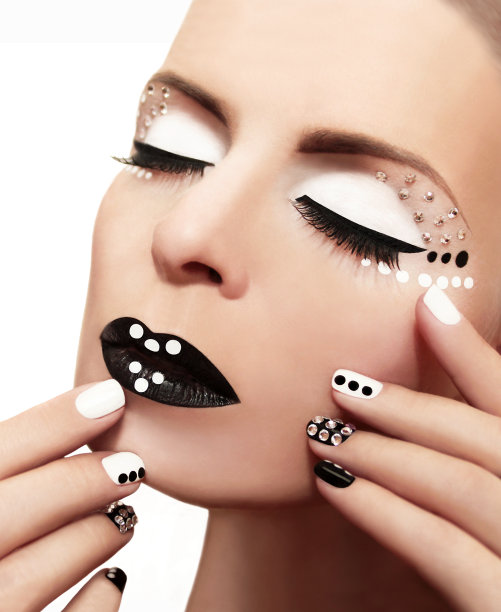 黑色和白色。图片下载