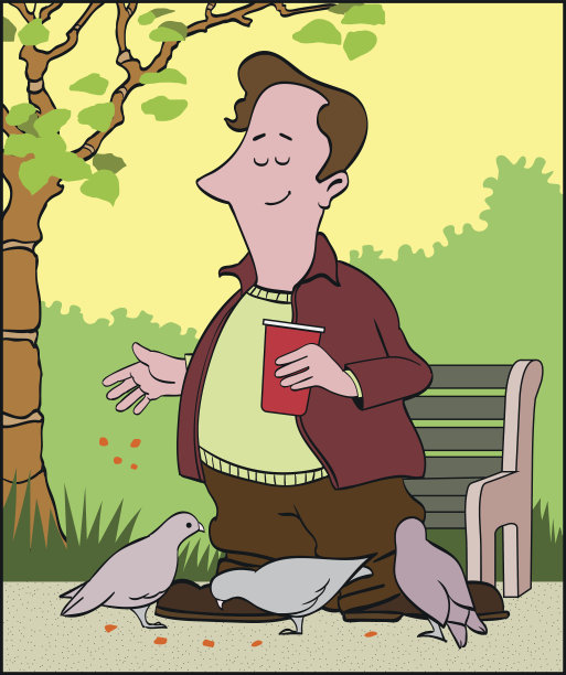 喂鸟器图片下载