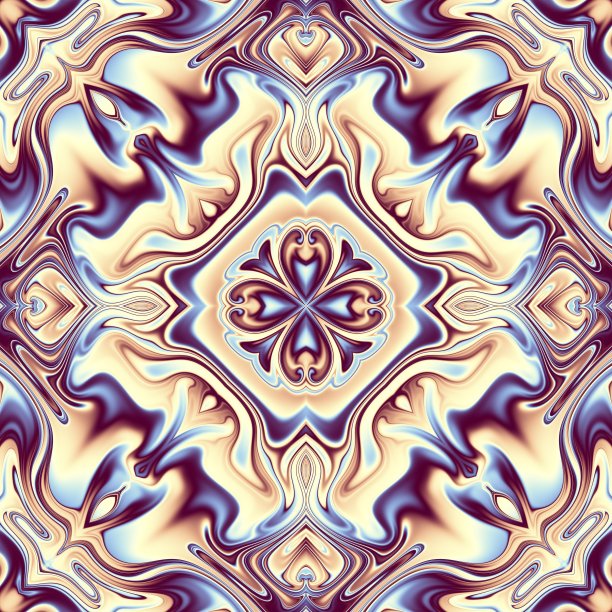 抽象对称模式图片下载