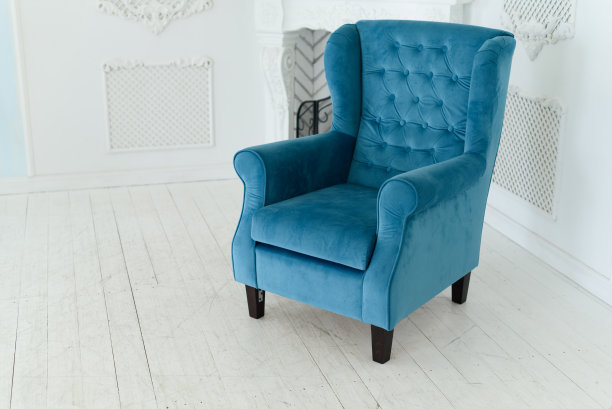 雪白的客厅内部素材图片