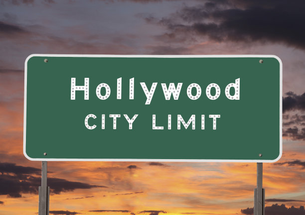 好莱坞市限制日落图片下载
