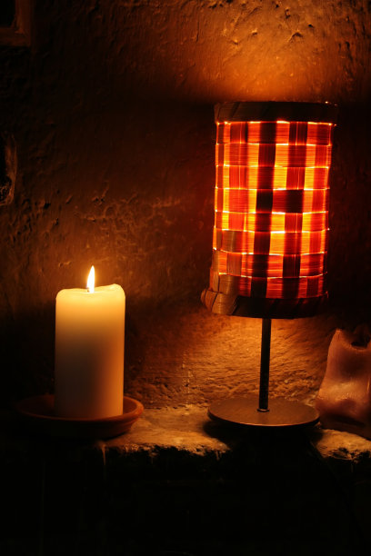 浪漫的灯笼蜡烛图片下载