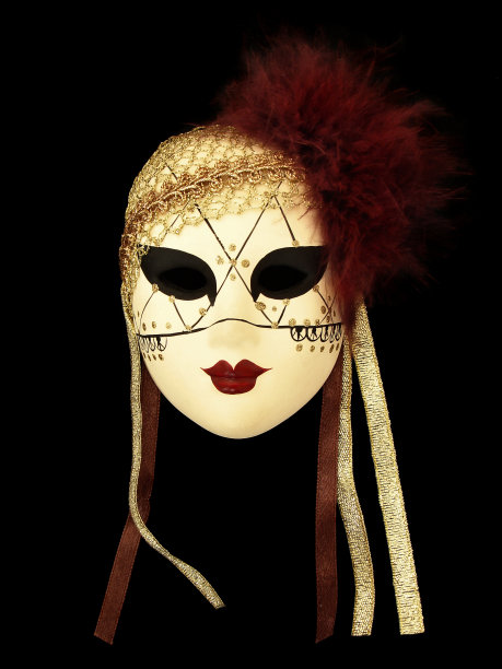 女性的面具图片下载