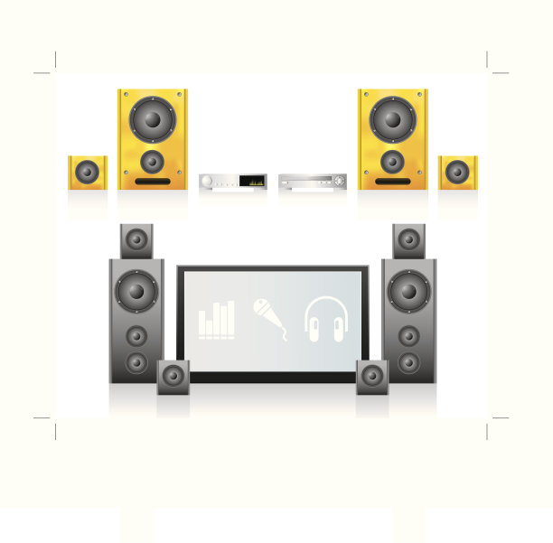 一套2液晶家庭影院插图图片下载