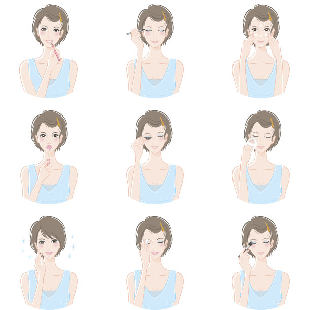 护肤矢量图素材ID：158678842