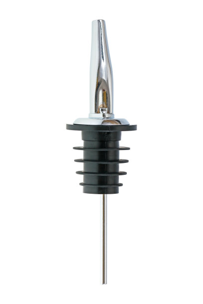 液体注入器隔离在白色上图片下载