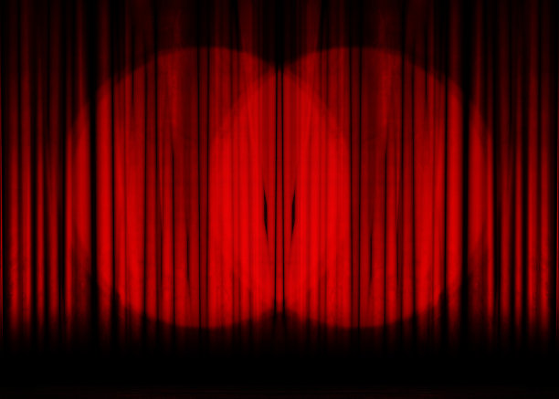 电影或戏剧幕图片下载