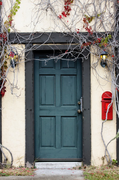 葡萄树覆盖门图片下载