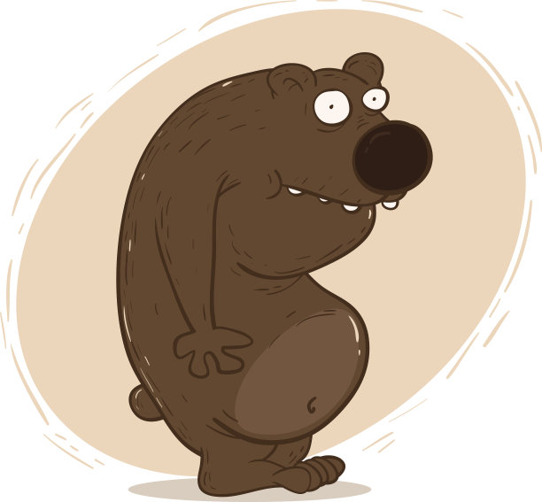 熊卡通人物图片下载