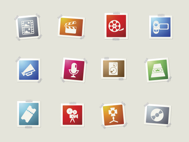 电影产业的图标图片下载