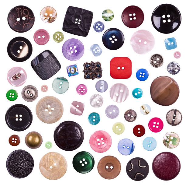 收藏各种缝纫钮扣图片下载