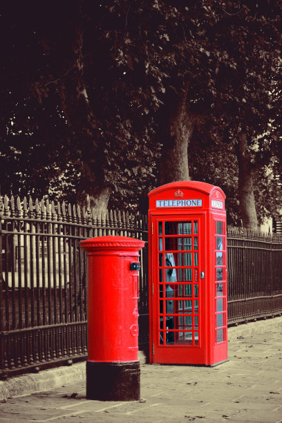 伦敦电话亭图片下载