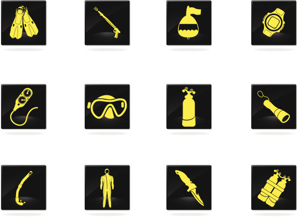 潜水图标设置图片下载