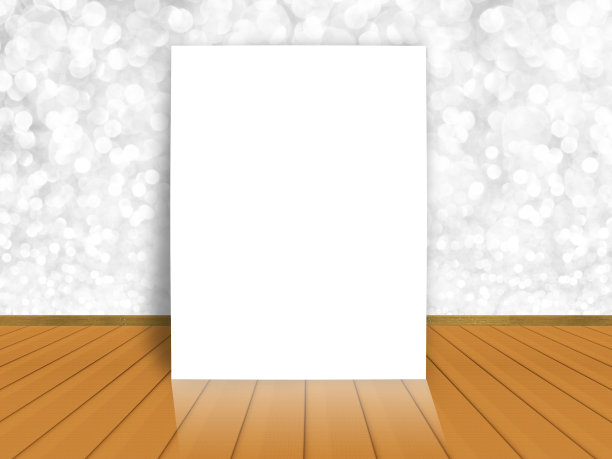 木制的白色虚景抽象背景，展示您的产品图片下载