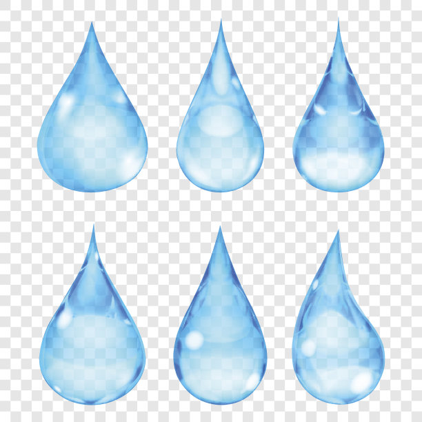 水滴矢量图素材ID：158739454