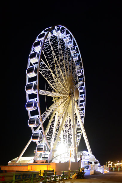布赖顿海滨的Big Wheel图片下载