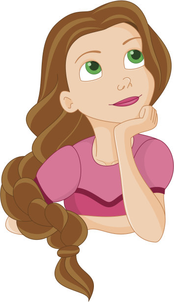 一个女孩的肖像图片下载