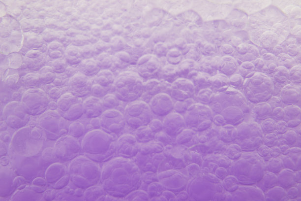 紫色的梯度泡沫图片下载