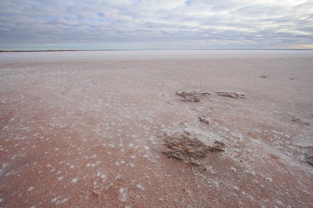 南澳大利亚的盐湖城哈特图片下载