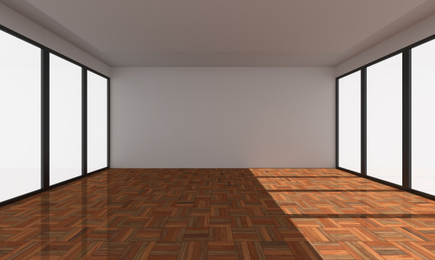 家庭白色室内渲染图片下载